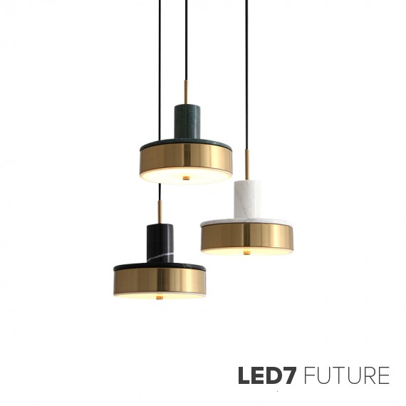 Loft Industry Modern - Marble G Pendant